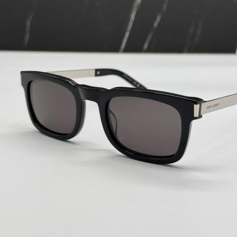 NEW SAINT LAURENT SL581 001 MEN BLACK SUNGLASSES SAINT LAURENT SL 581 001